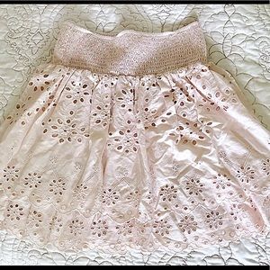 Shabby Chic Cream Skirt